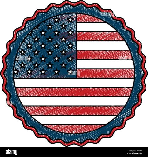 united states of america seal vector illustration design Stock Vector Image & Art - Alamy