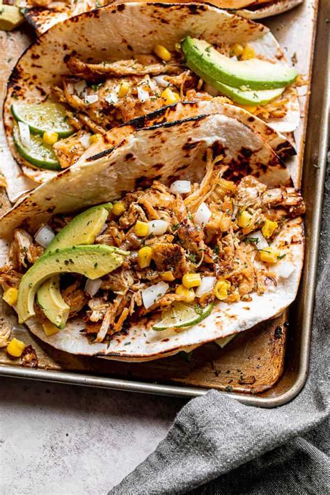 Instant Pot Chicken Carnitas Tacos | Diethood