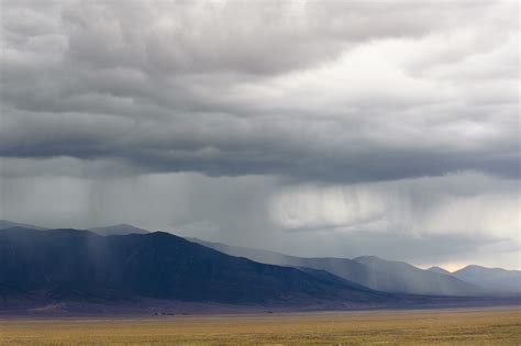 Desert Rain north of Ely Nevada