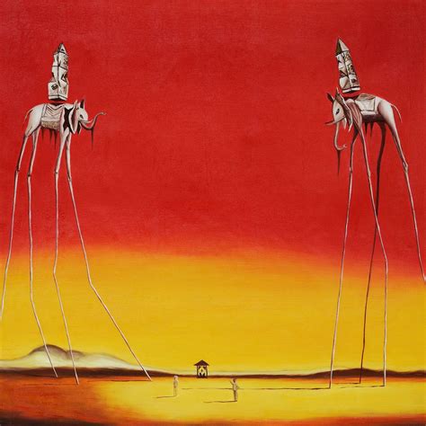 The Elephants by Salvador Dali | Painting, Dali paintings, Dali