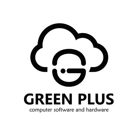 Green Plus logo on Behance