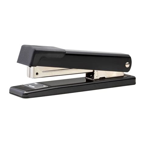 Black Metal Stapler, 20 Sheets - BOSB515BLACK | Amax | Staplers & Accessories