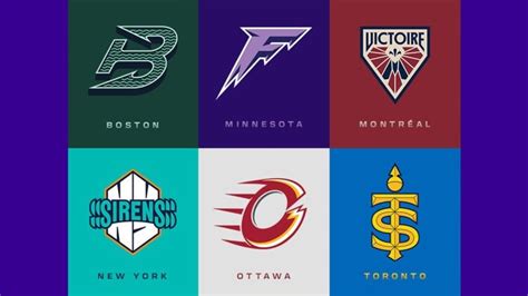 PWHL reveals names, logos for all 6 franchises ahead of second season ...