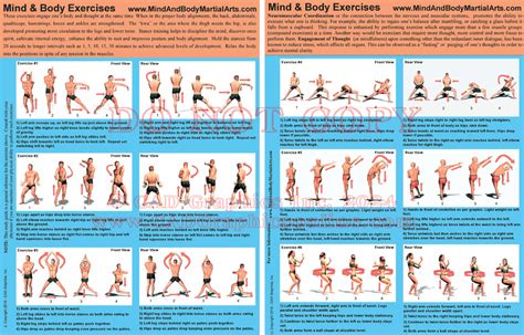 www.MindandBodyExercises.com | Study Guides & Exercise Charts | Mind ...