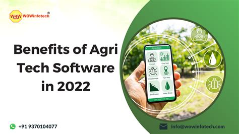 Benefits of Agri Tech Software in 2022