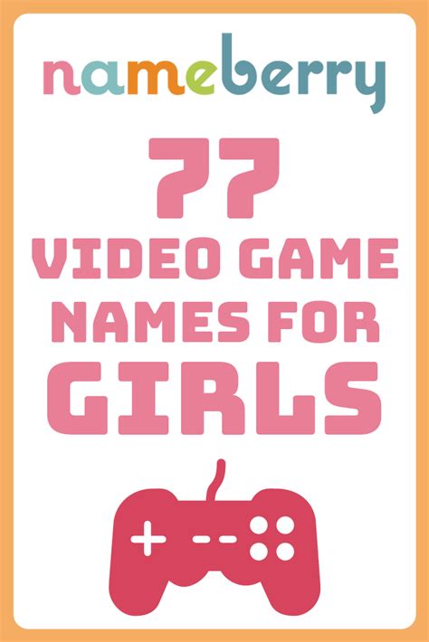 Video Game Names for Girls | Strong girl names, Video game names, Best girl names