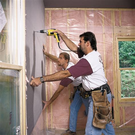 How To Hang Drywall On A Concrete Ceiling | Shelly Lighting