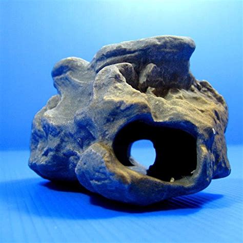 Aquarium Supplies DR. MOSS Cichlid Stone Ceramic Aquarium Rock Cave ...