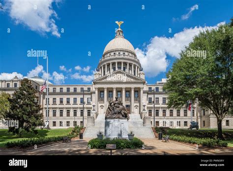 Mississippi State Capitol building, designed by Cass Gilbert Stock ...