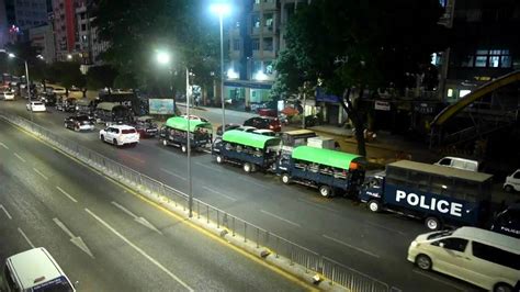 Myanmar: Police, army vehicles deployed in Yangon after military ...