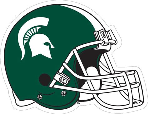 Spartans | Michigan State 3" Football Helmet Decal | Alumni Hall