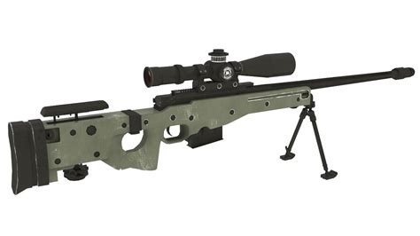 3D accuracy international awm sniper rifle - TurboSquid 1151188