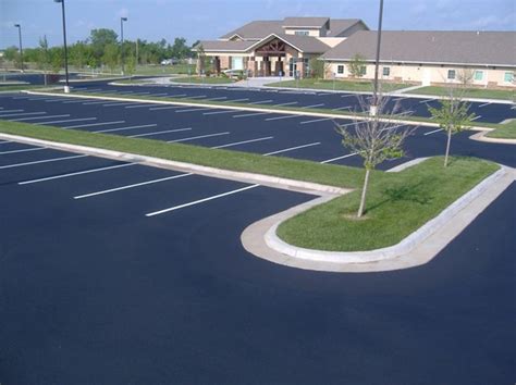 The company provides new construction and repair of recycle composite parking curbs, including ...