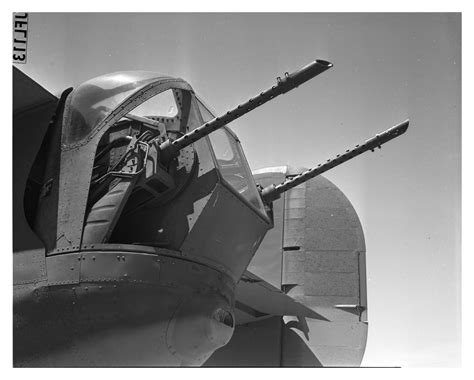 [Turret Gun of a B-24 Bomber] - Side 1 of 1 - The Portal to Texas History