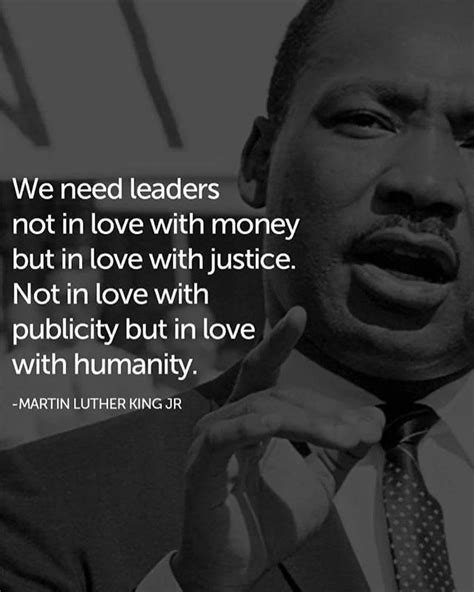 Martin Luther King Jr. quote on leadership #mlk