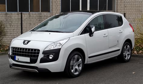 File:Peugeot 3008 HDi FAP 110 Allure – Frontansicht, 17. März 2012, Ratingen.jpg - Wikimedia Commons