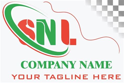 Premium Vector | SNL Letter Logo Design