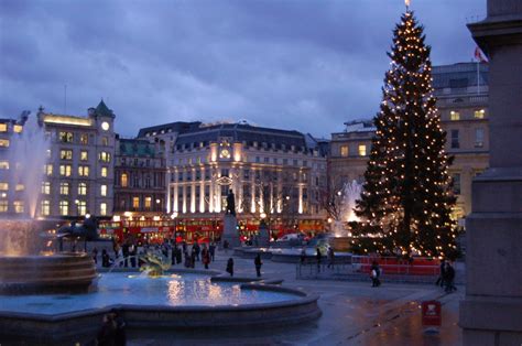 Christmas Trafalgar Square | A Christmas scene in Trafalgar … | Flickr