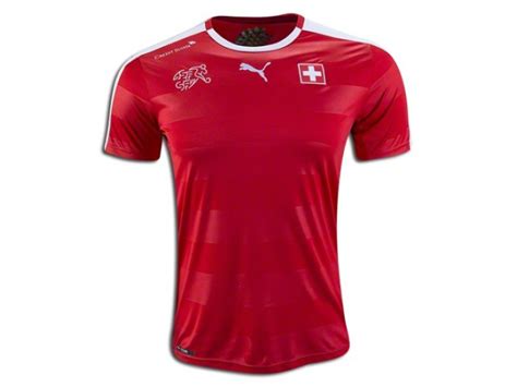 Switzerland Home Football Shirt 2016