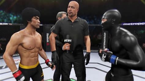 Bruce Lee vs. Ninja (EA sports UFC 2) - CPU vs. CPU - Crazy UFC 👊🤪 ...