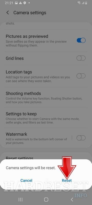 How to reset SAMSUNG Galaxy A10 camera? - HardReset.info