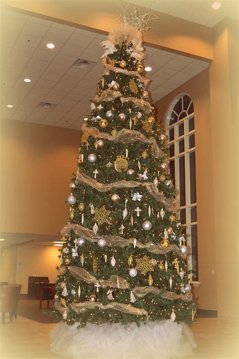 Church Christmas tree Photograph by Linda Covino - Fine Art America