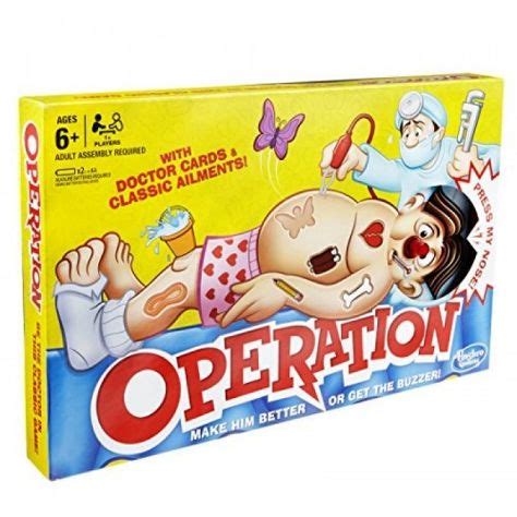 In the Classic Operation Game your patient Cavity Sam is feeling a bit ...