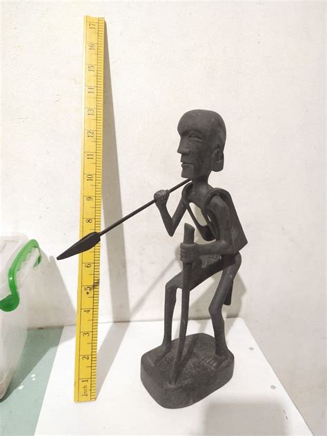 vintage Anito Bul-ol mythical Ifugao sculpture/1970s era/Narra, Hobbies & Toys, Memorabilia ...