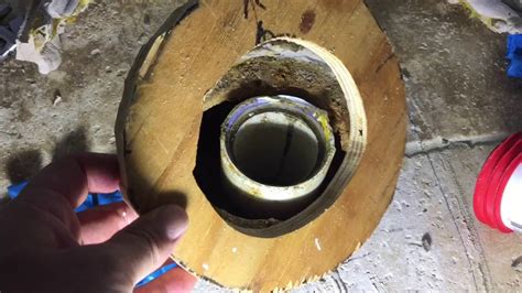 Toilet Flange Repair - YouTube