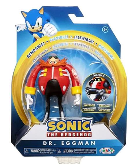 Action Figure - Sonic the Hedgehog - Dr Eggman - 4 Inch - Wave 2 - Walmart.com - Walmart.com