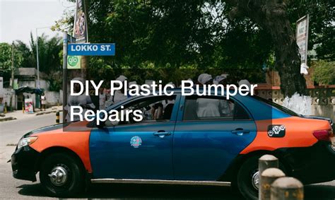 DIY Plastic Bumper Repairs - Car Talk Radio