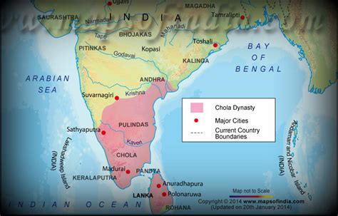 Chola Dynasty, Map Of Chola Dynasty, 55% OFF