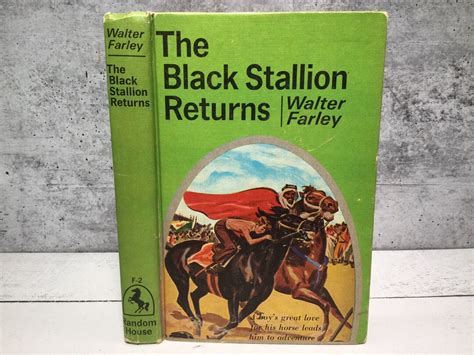 Rare Book the Black Stallion Returns 1945 Vintage Kids - Etsy