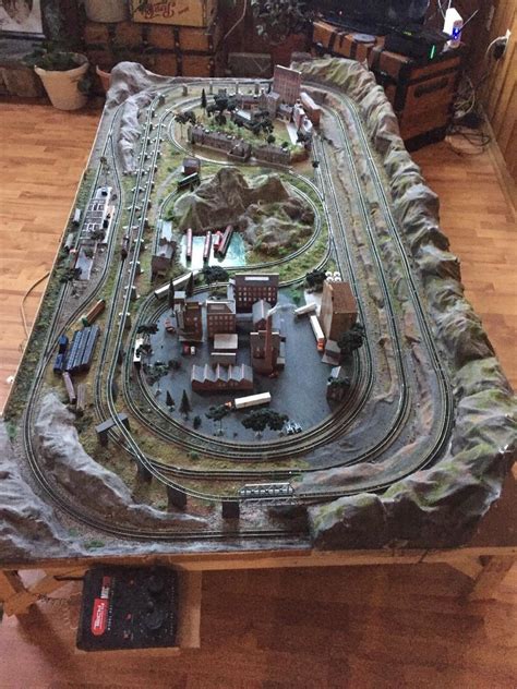 N scale model train layouts 4x8 | #1902171447