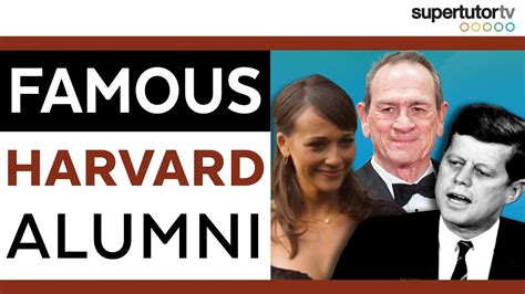 Famous Harvard Alumni | SupertutorTV