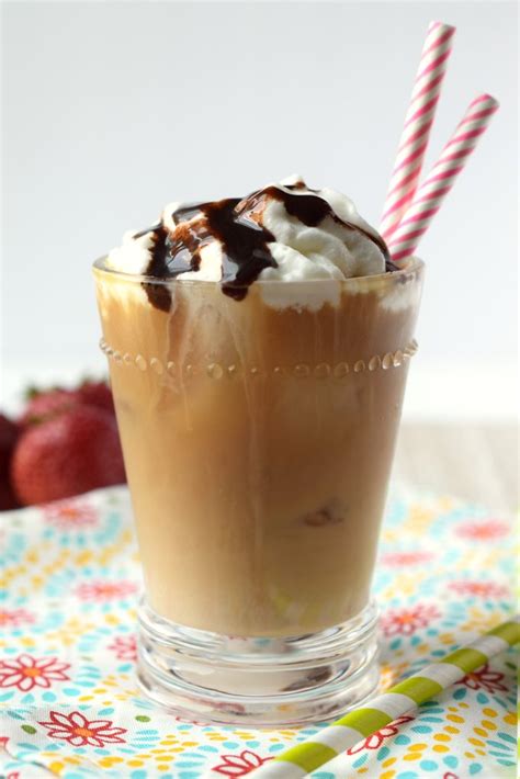 Mocha Iced Latte {Starbucks Copycat} – Snacks and Sips