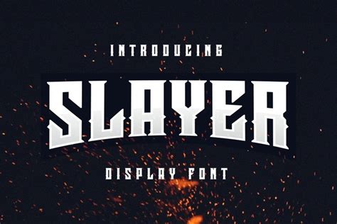 Slayer Font