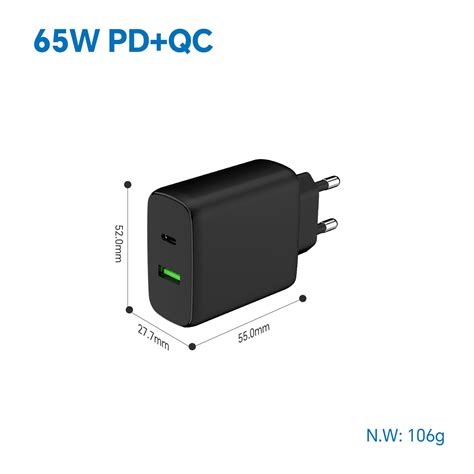 65w USB C Charger Custom Color Bulk Manufacturer in China - D-wireless