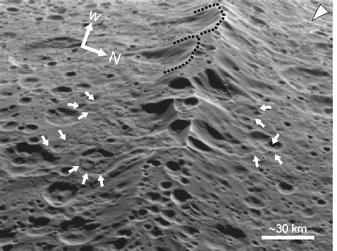 Landslide modification of Iapetus' ridge | The Planetary Society