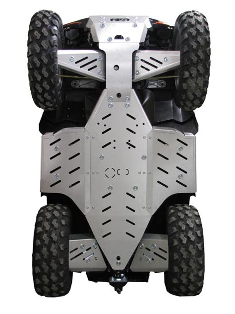 Skid plate full set aluminium: Polaris Sportsman: XP 550 / XP 850