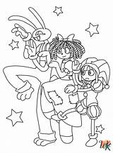 54 The Amazing Digital Circus Coloring Pages For Kids  ColoringPagesWK sketch template