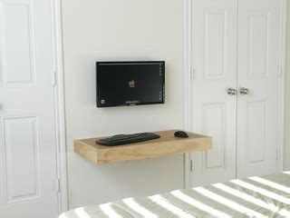Floating Desk | This is the little desk I built for myself. … | Flickr