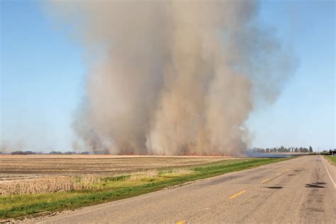 Crop residue burning down, but not out - Manitoba Co-operator