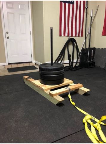 DIY Weight Sled Home Build – SOFLETE Diy Exercise Equipment, Homemade Gym Equipment, Home Gym ...