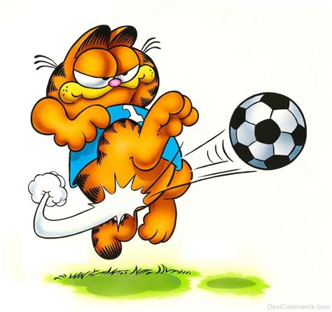 Garfield soccer - Desi Comments