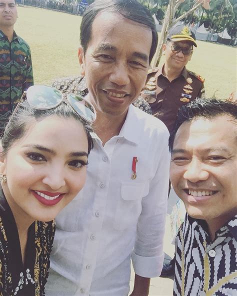 Ashanty Selfie Bersama Presiden