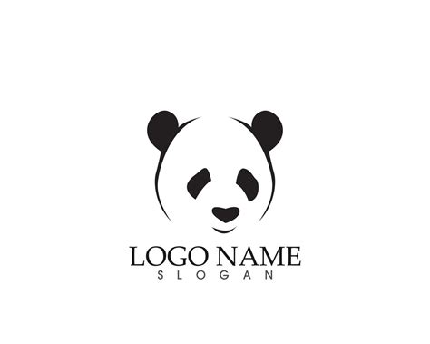 Panda logo and symbols template icons app 583942 Vector Art at Vecteezy