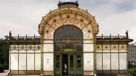 Otto Wagner's Karlsplatz Stadtbahn Station, Vienna http://justvienna ...