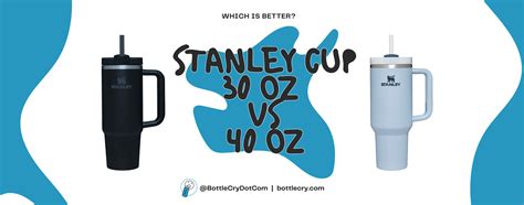 Is The 30 or 40 oz Stanley Cup Better – The Comparison