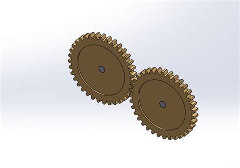 Tutorial : How to model a simple gear mechanism in solid works and show design intent | GrabCAD ...